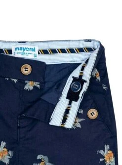 Short Mayoral Tigres Marin Pour Garçon -Men's Clothing Soldes Boutique gallery K021435 4