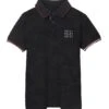 Polo Mayoral Print Noir Pour Garçon -Men's Clothing Soldes Boutique gallery K024898 1