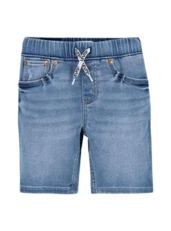 Bermuda Levis Skinny Dobby Denim Pour Garçon