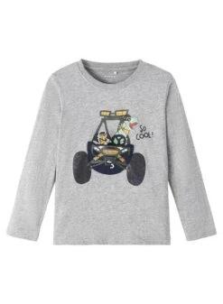 T-Shirt Name It Sten Gris Pour Garçon