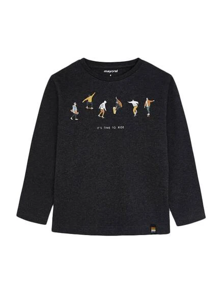 T-Shirt Mayoral Serigrafia Ride Pour Garçon 1 T-Shirt Mayoral Serigrafia Ride Pour Garçon
