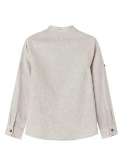 Chemise Name It Fish Camel Beige Pour Garçon 4 Chemise Name It Fish Camel Beige Pour Garçon -Men's Clothing Soldes Boutique gallery K026835 2