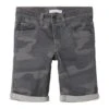 Bermuda Denim Name It Theo Tayson Camo Gris Garçon