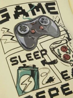 T-Shirt Name It Borris Beige Pour Garçon -Men's Clothing Soldes Boutique gallery K026983 4