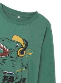 T-Shirt Name It Borris Vert Pour Garçon -Men's Clothing Soldes Boutique gallery K026984 3