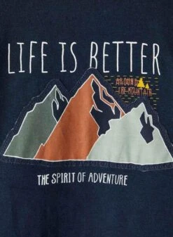 T-Shirt Name It Oluf Pour Garçon Bleu Bleu Marine -Men's Clothing Soldes Boutique gallery K028289 3