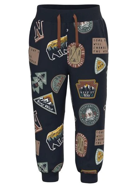 Pantalon Name It Oskan Bleu Marine Pour Garçons 2 Pantalon Name It Oskan Bleu Marine Pour Garçons – Image 2