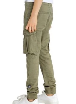 Pantalon Name It Bango Cargo Vert Pour Garçon -Men's Clothing Soldes Boutique gallery K028414 4