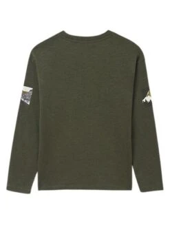 T-Shirt Mayoral Manche Long Pour Garçon Vert 9 T-Shirt Mayoral Manche Long Pour Garçon Vert -Men's Clothing Soldes Boutique gallery K028959 5