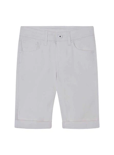 Bermudas Pepe Jeans Becket Blanc Pour Garçon 1 Bermudas Pepe Jeans Becket Blanc Pour Garçon