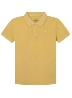 Polo Pepe Jeans Oli Jaune Pour Garçon
