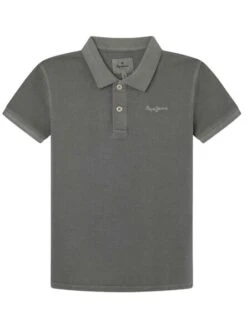 Polo Pepe Jeans Oli Gris Pour Garçon