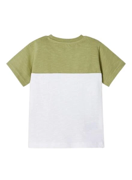 T-Shirt Mayoral Combinaison Vert Pour Garçon 2 T-Shirt Mayoral Combinaison Vert Pour Garçon – Image 2