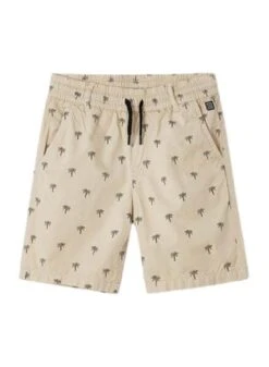 Bermuda Mayoral Palmeras Beige Pour Garçon