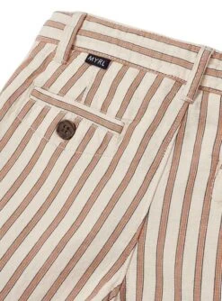 Bermuda Mayoral Rayures Brun Pour Garçon -Men's Clothing Soldes Boutique gallery K030133 3