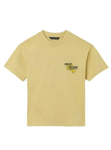 T-Shirt Mayoral Palm Island Jaune Pour Garçon 1 T-Shirt Mayoral Palm Island Jaune Pour Garçon