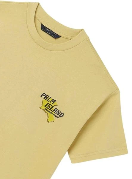 T-Shirt Mayoral Palm Island Jaune Pour Garçon 3 T-Shirt Mayoral Palm Island Jaune Pour Garçon – Image 3