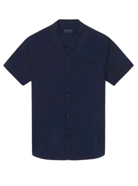 Chemise Mayoral Cuello Mao Bleu Marine Pour Garçon 1 Chemise Mayoral Cuello Mao Bleu Marine Pour Garçon