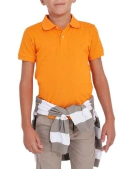 Polo Mayoral Granito Basique Orange Pour Garçon -Men's Clothing Soldes Boutique gallery K030409 4