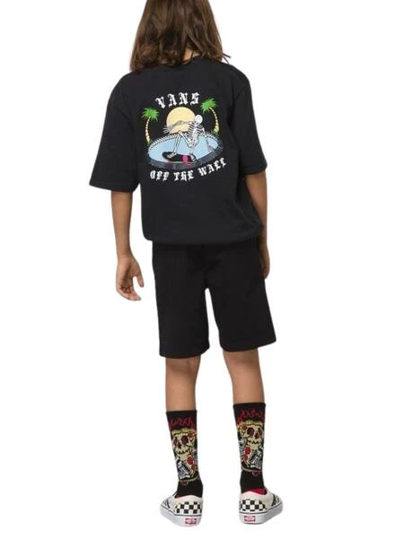 Bermudas Vans Range Noire Pour Garçon 3 Bermudas Vans Range Noire Pour Garçon – Image 3
