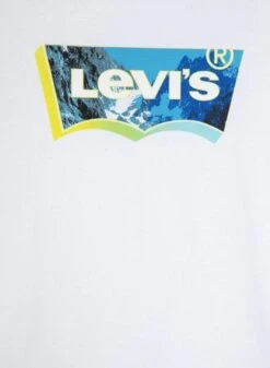 T-Shirt Levis Landscape Blanc Pour Garçon -Men's Clothing Soldes Boutique gallery K030616 3