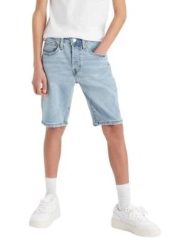 Bermudas Levis 501 Louxor Bleu Pour Garçon