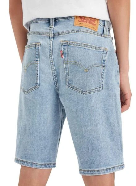 Bermudas Levis 501 Louxor Bleu Pour Garçon 4 Bermudas Levis 501 Louxor Bleu Pour Garçon – Image 4