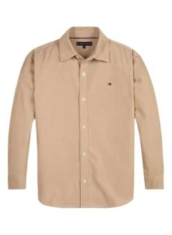 Chemise Tommy Hilfiger Corduroy Beige Pour Garçon