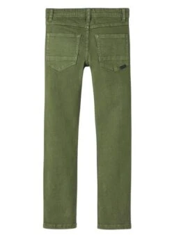 Pantalon Name It Theo Slim Vert Pour Garçon -Men's Clothing Soldes Boutique gallery K030770 4