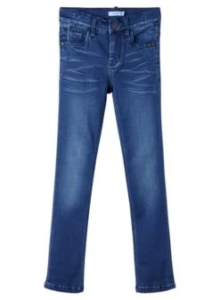 Pantalon Name It Theo Slim 1507 Denim Bleu Garçon -Men's Clothing Soldes Boutique gallery K030775 3