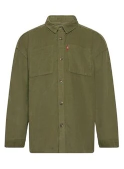 Chemise Levis Corduroy Vert Pour Garçon
