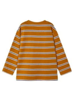 T-Shirt Mayoral Rayures Better Cotton Camel Garçon -Men's Clothing Soldes Boutique gallery K031080 3