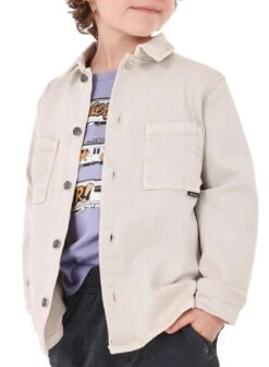 Surchemise Mayoral Sarga Better Cotton Gris Garçon -Men's Clothing Soldes Boutique gallery K031096 3