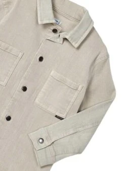 Surchemise Mayoral Sarga Better Cotton Gris Garçon -Men's Clothing Soldes Boutique gallery K031096 4