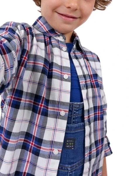 Chemise Mayoral Cadres Blanc Pour Garçon 5 Chemise Mayoral Cadres Blanc Pour Garçon – Image 5