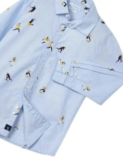 Chemise Mayoral Imprimer Bleu Clair Pour Garçon 6 Chemise Mayoral Imprimer Bleu Clair Pour Garçon -Men's Clothing Soldes Boutique gallery K031101 3