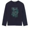 T-Shirt Mayoral Génial Vibes Bleu Marine Pour Garçon -Men's Clothing Soldes Boutique gallery K031266 1