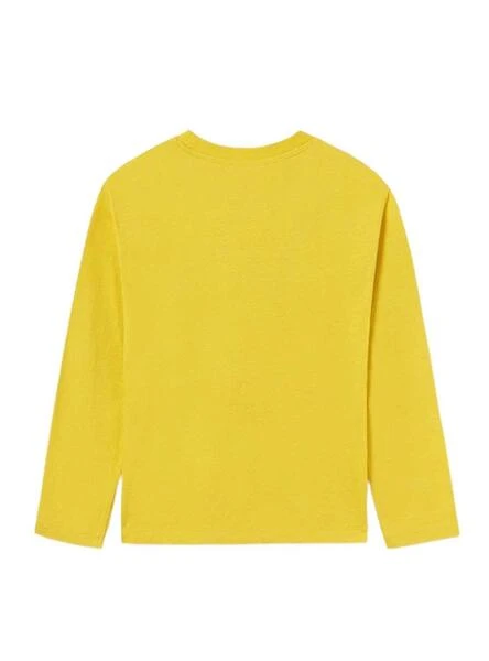 T-Shirt Mayoral Saison De Ski Jaune Pour Garçon 2 T-Shirt Mayoral Saison De Ski Jaune Pour Garçon – Image 2