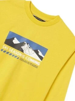 T-Shirt Mayoral Saison De Ski Jaune Pour Garçon 5 T-Shirt Mayoral Saison De Ski Jaune Pour Garçon -Men's Clothing Soldes Boutique gallery K031269 3