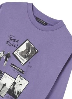 T-Shirt Mayoral Skatepark Better Cotton Lila Garçon -Men's Clothing Soldes Boutique gallery K031278 3