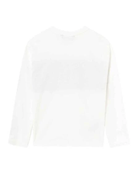 T-Shirt Mayoral Contrastes Blanc Pour Garçon 2 T-Shirt Mayoral Contrastes Blanc Pour Garçon – Image 2