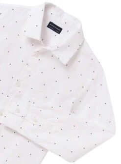 Chemise Mayoral Imprimer Blanc Pour Garçon -Men's Clothing Soldes Boutique gallery K031288 3