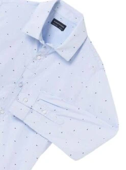 Chemise Mayoral Imprimer Bleu Bleu Clair Pour Garçon -Men's Clothing Soldes Boutique gallery K031289 3