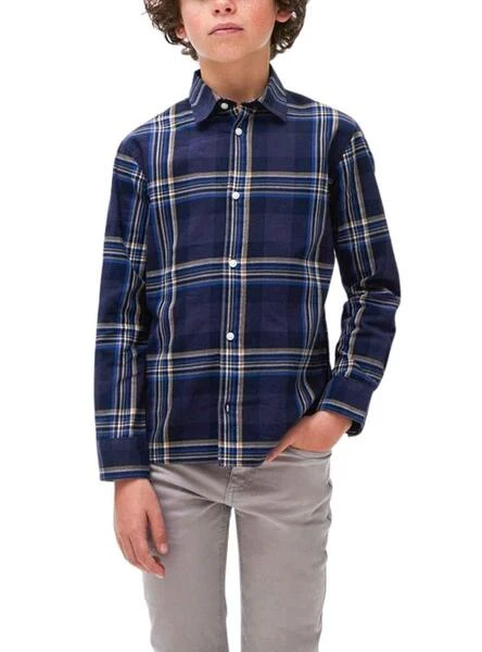 Chemise Mayoral Cadres Bleu Marine Pour Garçon 4 Chemise Mayoral Cadres Bleu Marine Pour Garçon – Image 4