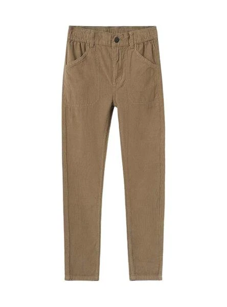Pantalon Mayoral Jogger Velours Côtelé Brun Pour Garçon 1 Pantalon Mayoral Jogger Velours Côtelé Brun Pour Garçon
