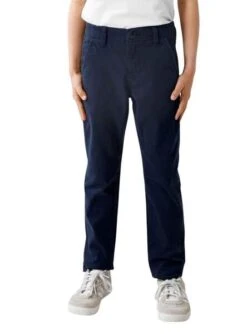 Pantalon Name It Silas Chino Bleu Marine Pour Garçon -Men's Clothing Soldes Boutique gallery K031413 4