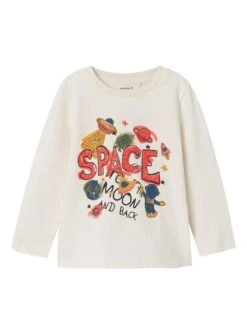 T-Shirt Name It Beige Napoléon Pour Garçon