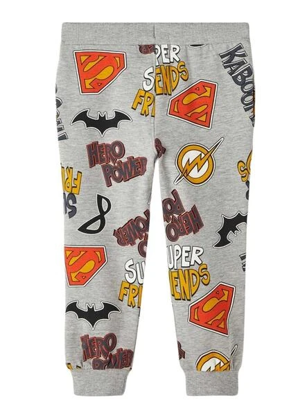 Pantalon Name It Super-ami Solo Gris Garçon 2 Pantalon Name It Super-ami Solo Gris Garçon – Image 2