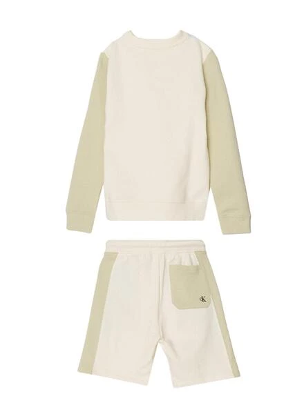 Ensemble Calvin Klein Color Block Beige Enfant 2 Ensemble Calvin Klein Color Block Beige Enfant – Image 2