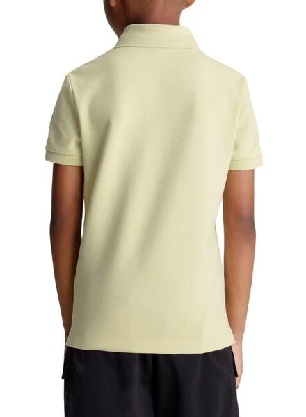 Camiseta Polo Calvin Klein En Verde Para Niño. 2 Camiseta Polo Calvin Klein En Verde Para Niño. – Image 2